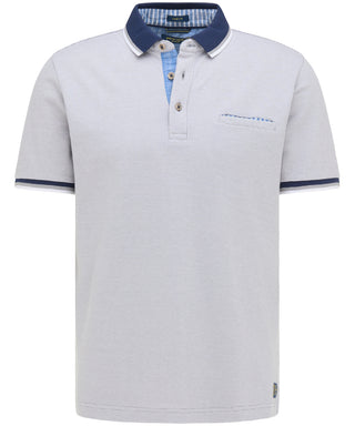 PIERRE CARDIN Poloshirt Bicolor - Silverstone Sky - 52124 1226.2500