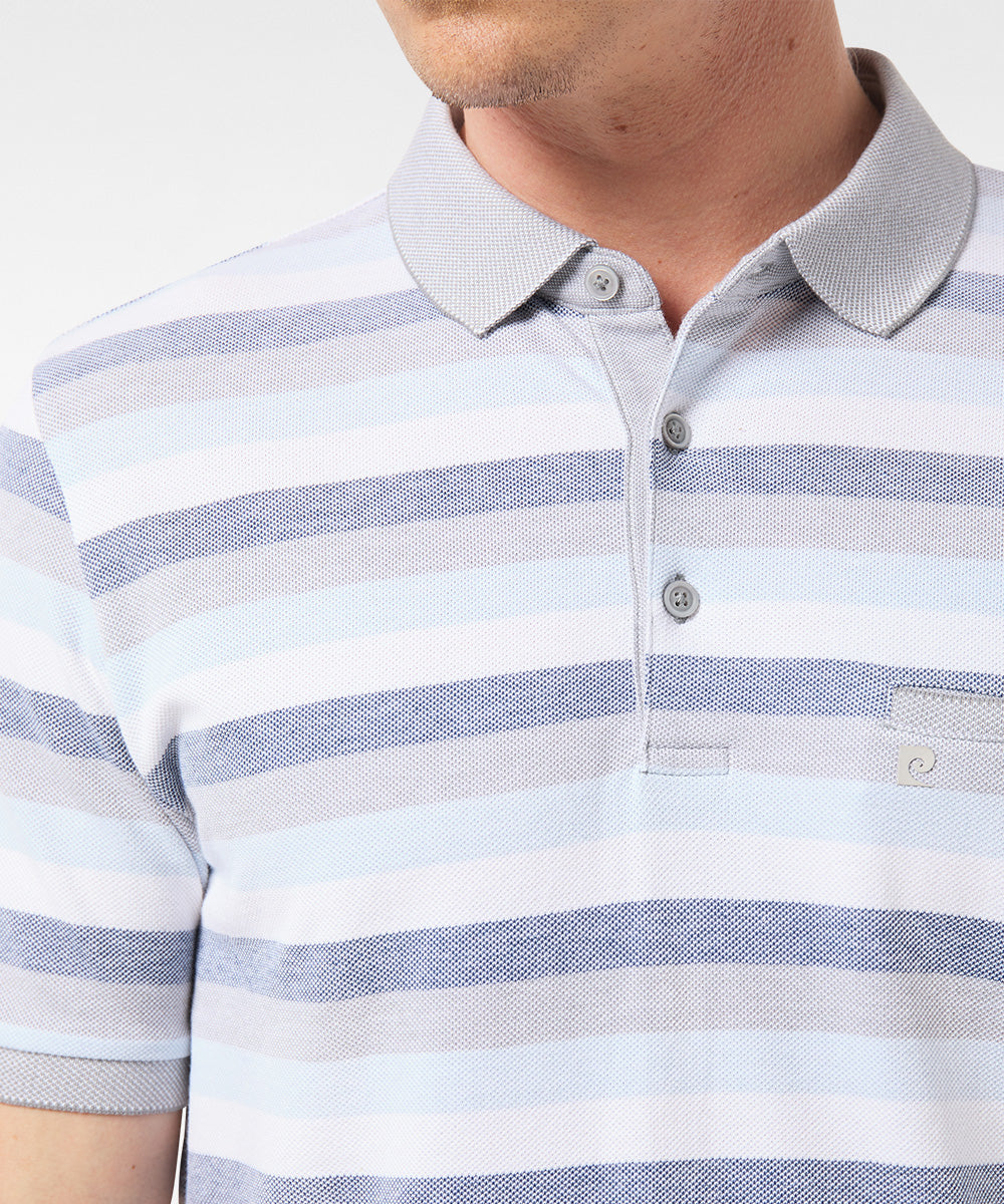 PIERRE CARDIN Poloshirt Modern Fit - Misty Horizon Blue - 52384 11256.2500 von Pierre Cardin
