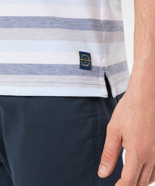 PIERRE CARDIN Poloshirt Modern Fit - Misty Horizon Blue - 52384 11256.2500