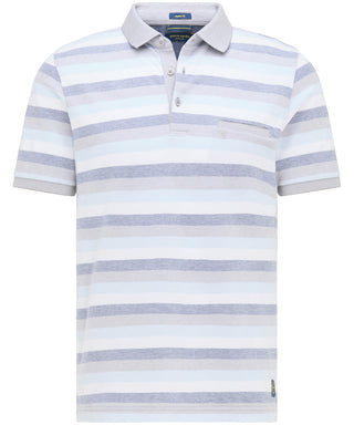 PIERRE CARDIN Poloshirt Modern Fit - Misty Horizon Blue - 52384 11256.2500