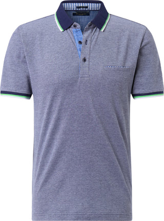 PIERRE CARDIN Delta Poloshirt Bicolor - Lavender Mist Green - 52124 1226.3104