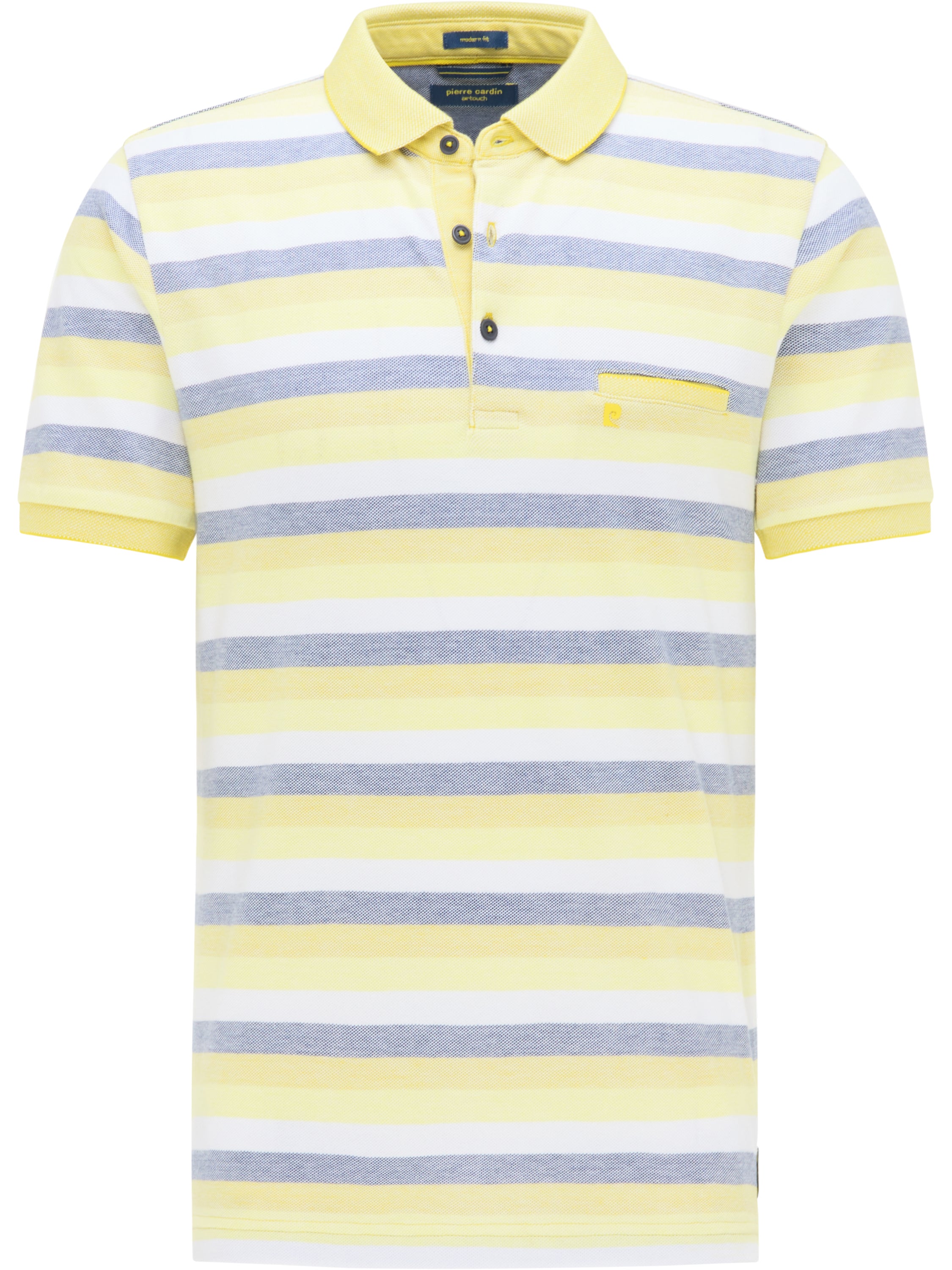 PIERRE CARDIN Polo-Shirt Kentkragen flash - Lemon Seabreeze - 52384 11256.4108