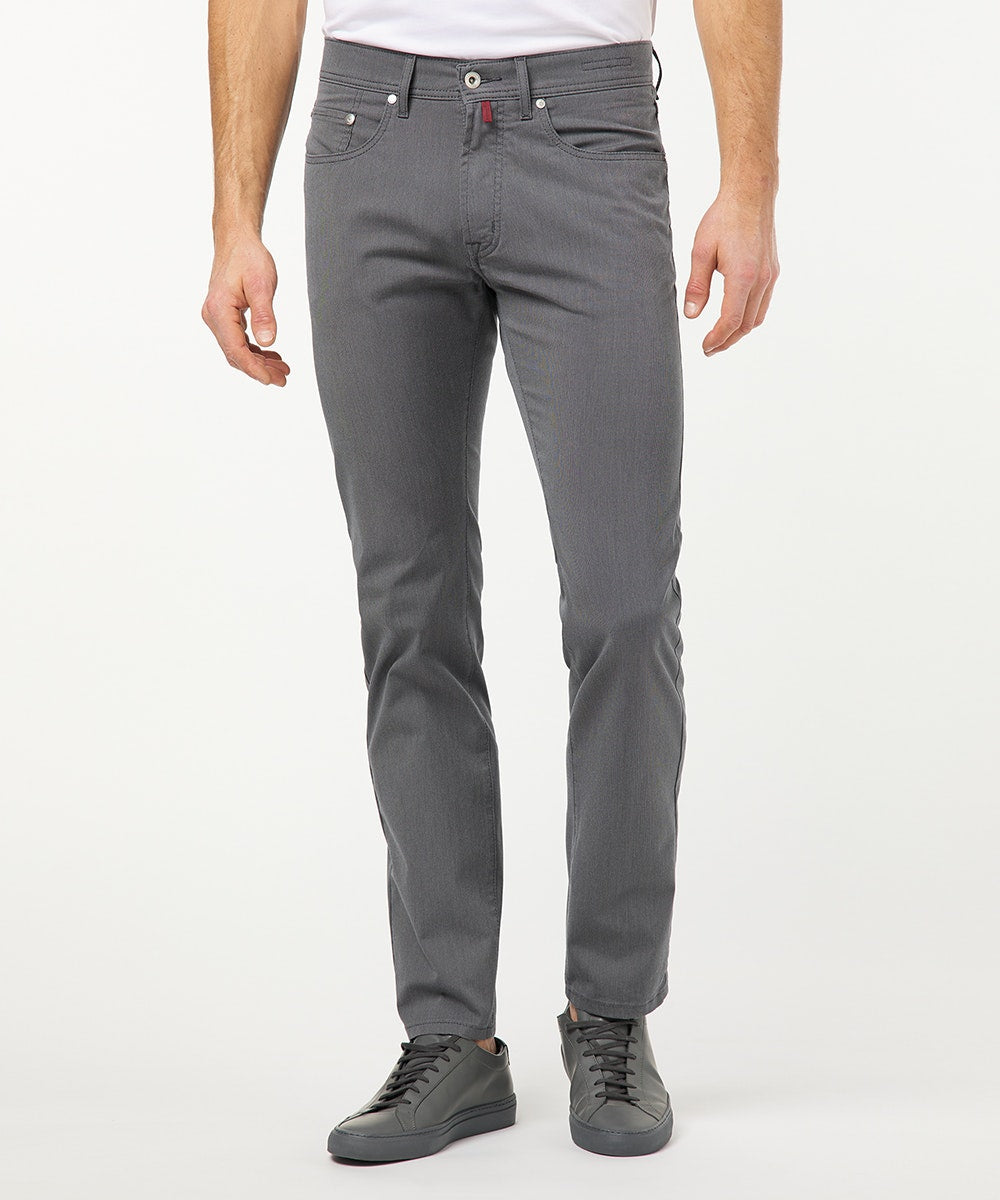 PIERRE CARDIN LYON Five Pocket - Steel Smoke Charcoal - 30917 4776.83