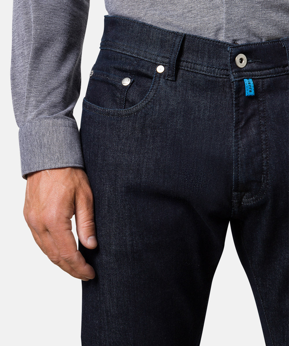 PIERRE CARDIN LYON Five Pocket - Midnight Washed Navy - 30915 7719.01 von Pierre Cardin