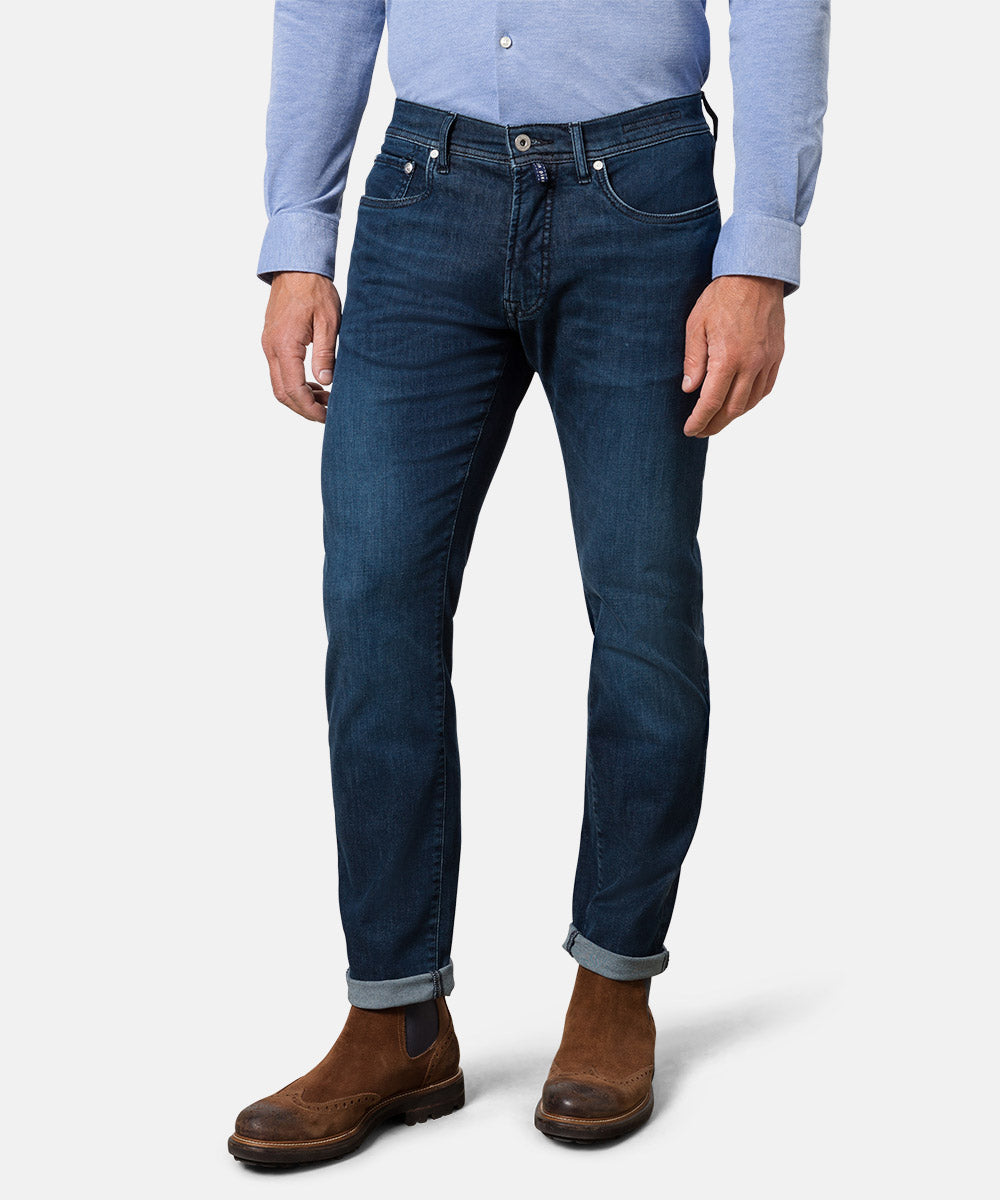PIERRE CARDIN LYON Jeans - Midnight Wash Sapphire - 38915 7719.02