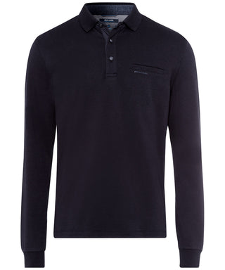 PIERRE CARDIN Poloshirt Langarm - Midnight Navy - 53604 12315.3000