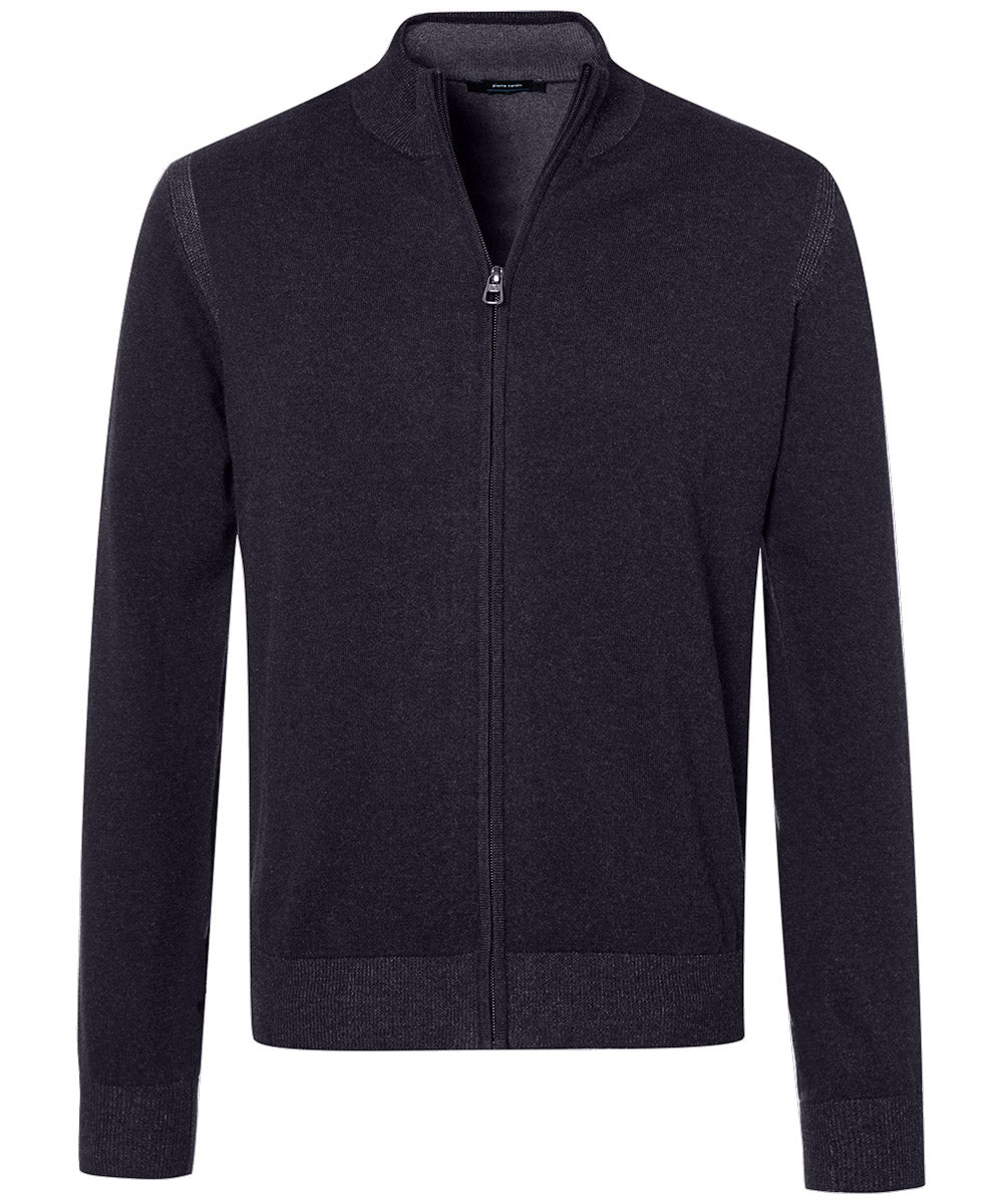 PIERRE CARDIN Strickjacke Stehkragen - Midnight Navy - 55309 12548.3000