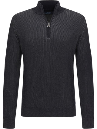 PIERRE CARDIN Travel Comfort Pullover/Longsleeve - Midnight Pinstripe - 55322 12549.3000