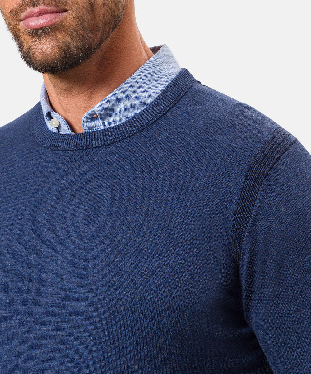 PIERRE CARDIN freedom Pullover/Longsleeve - Night Sapphire Blue - 55300 12548.3270 von Pierre Cardin