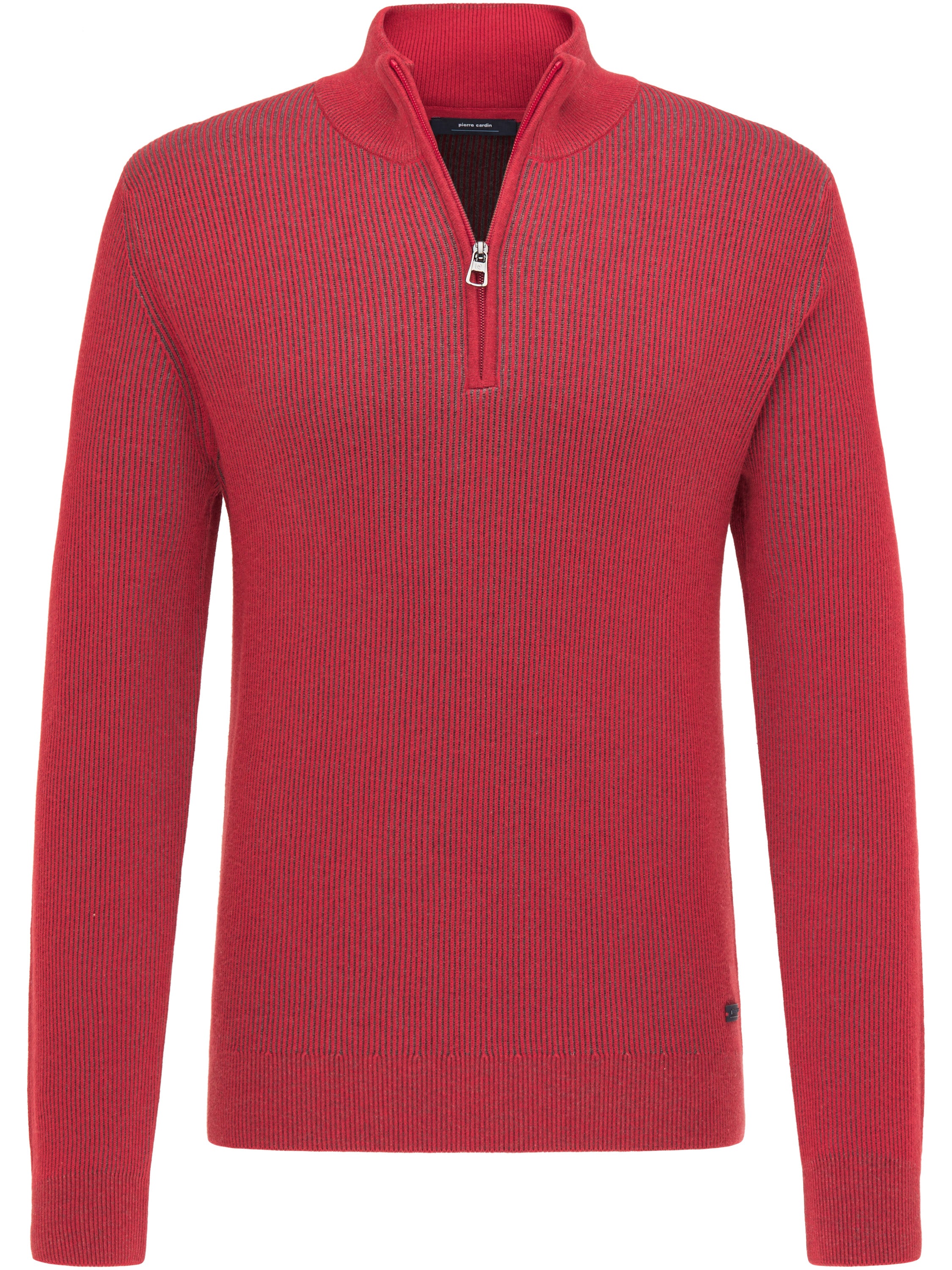PIERRE CARDIN Stehkragen Pullover/Longsleeve - Crimson Meridian - 55322 12549.5056