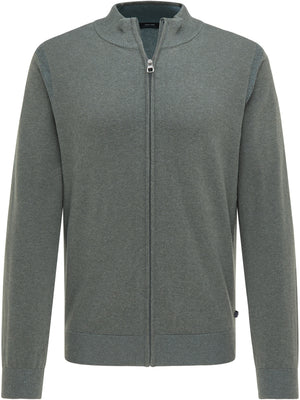 PIERRE CARDIN Travel Comfort Strickjacke - Pine Sage Green - 55309 12548.6007
