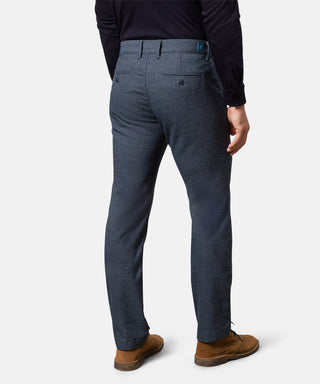 PIERRE CARDIN LYON Chino - Midnight Navy Herringbone - 33747 4816.65