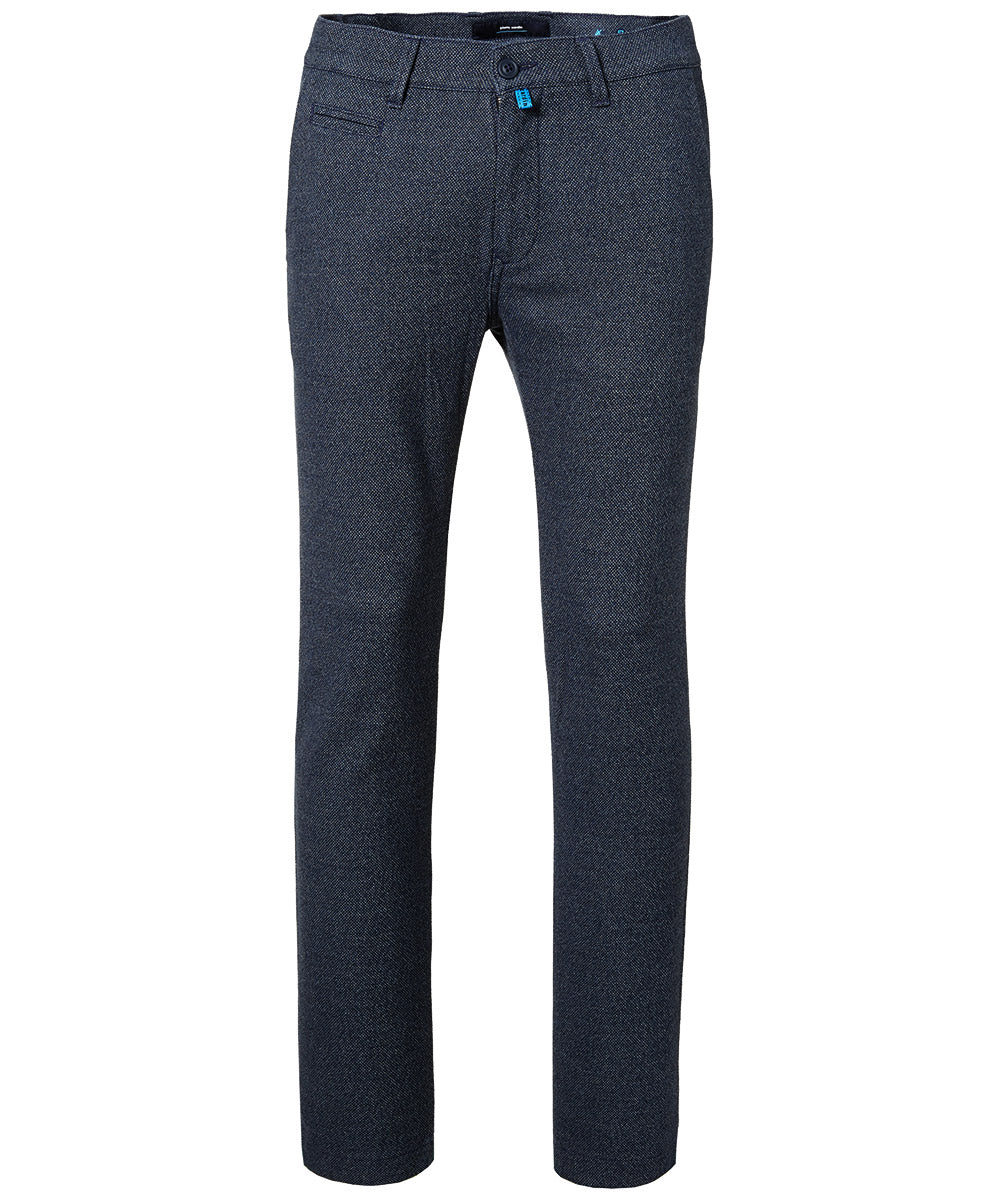 PIERRE CARDIN LYON Chino - Midnight Navy Herringbone - 33747 4816.65