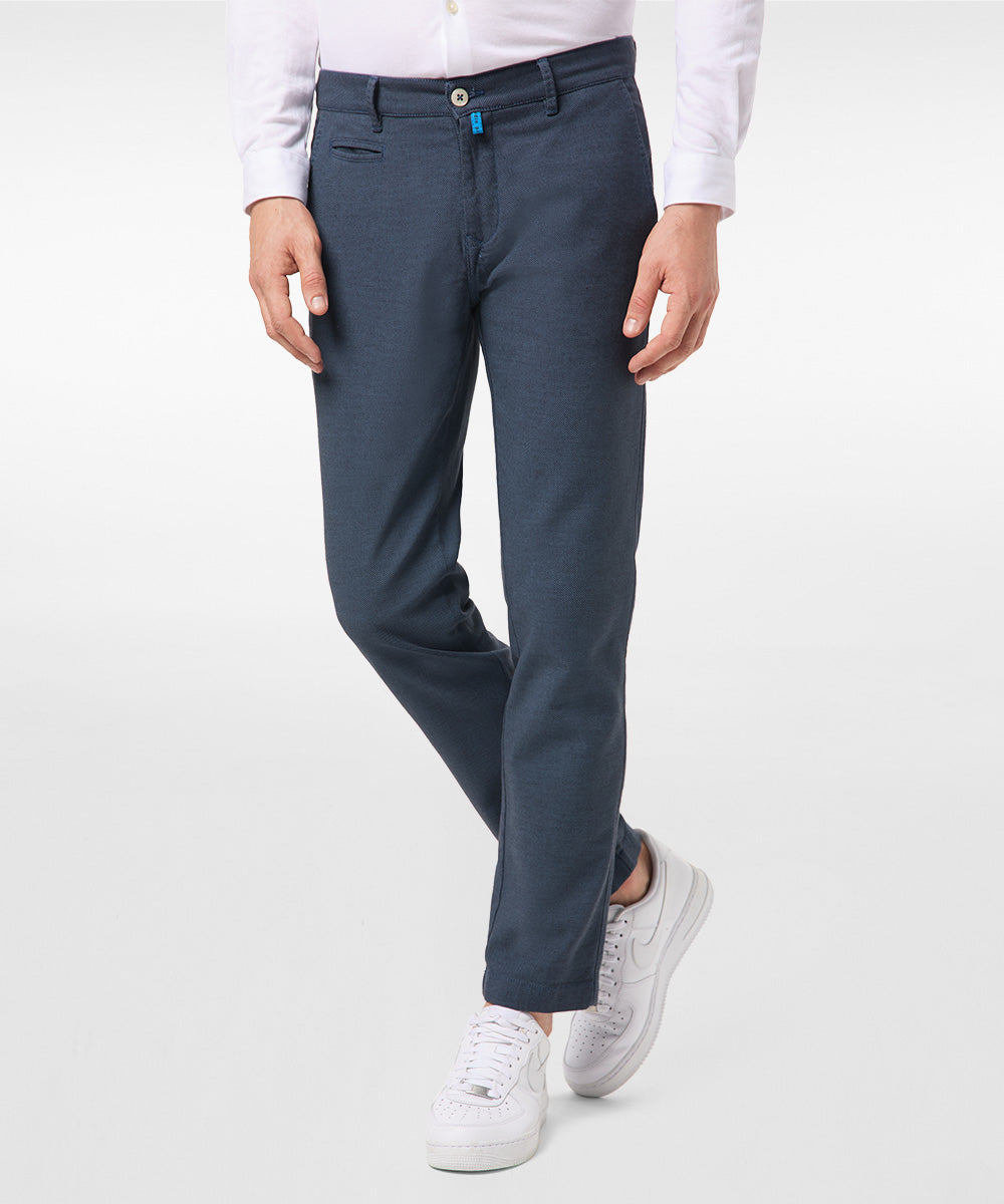 PIERRE CARDIN Lyon Chino - Ocean Slate Blue - 33757 4000.65