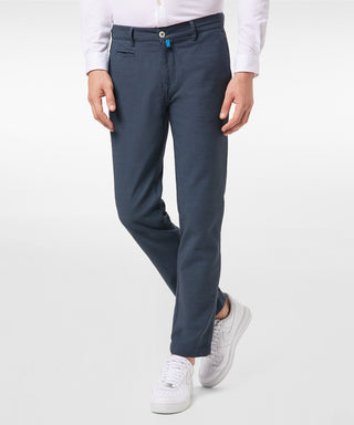 PIERRE CARDIN Lyon Chino - Ocean Slate Blue - 33757 4000.65