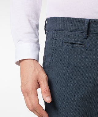PIERRE CARDIN Lyon Chino - Ocean Slate Blue - 33757 4000.65