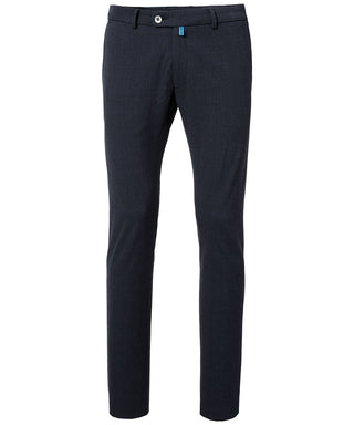 PIERRE CARDIN Antibes Chino - Midnight Herringbone Blue - 3365 4466.68