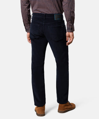 PIERRE CARDIN LYON Cordhose - Night Navy Pinstripe - 30947 777.69