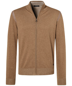 PIERRE CARDIN Strickjacke Stehkragen - Caramel Canyon - 55309 12548.7304
