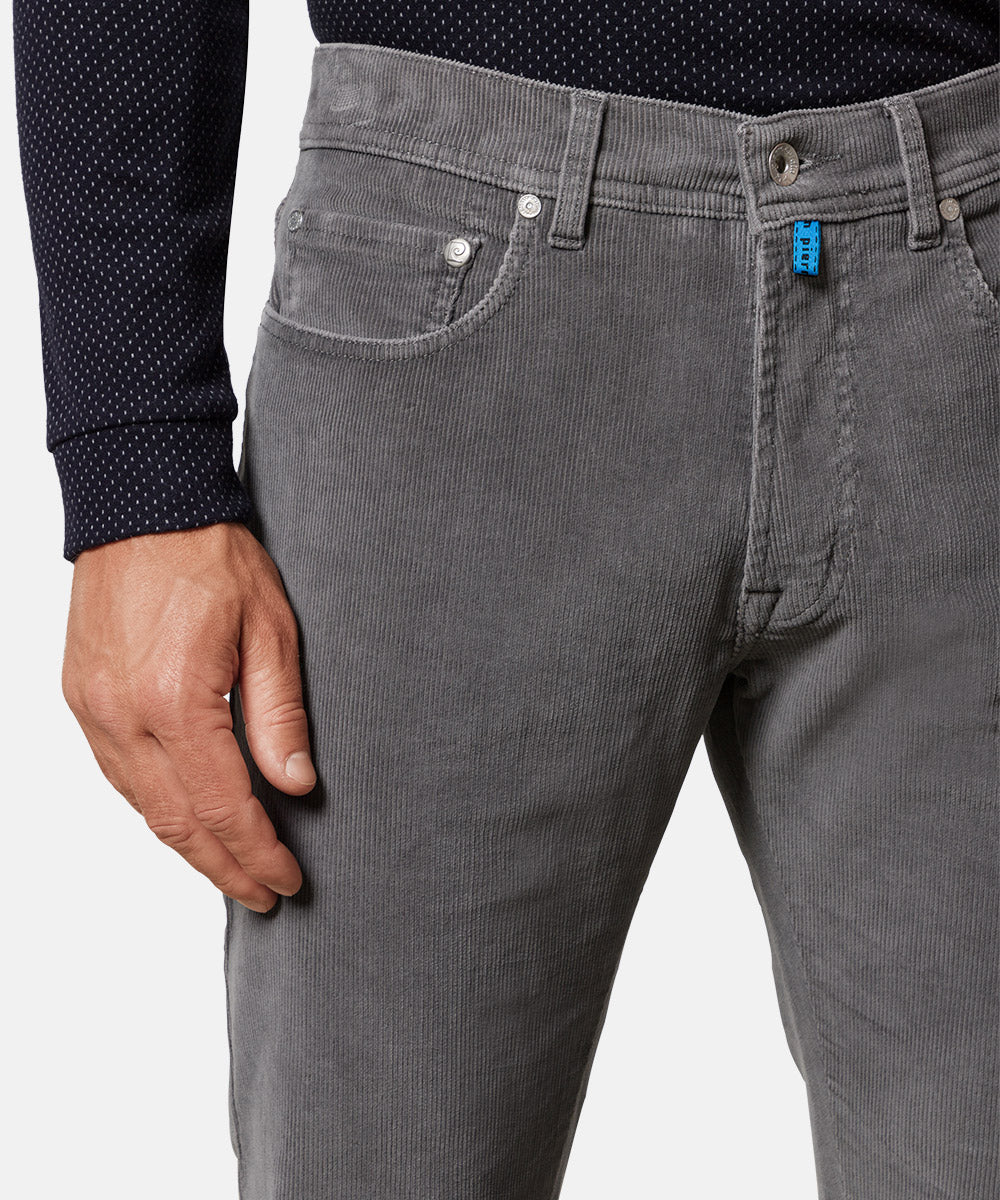 PIERRE CARDIN LYON Cordhose - Smoky Slate Grey - 30947 777.81 von Pierre Cardin