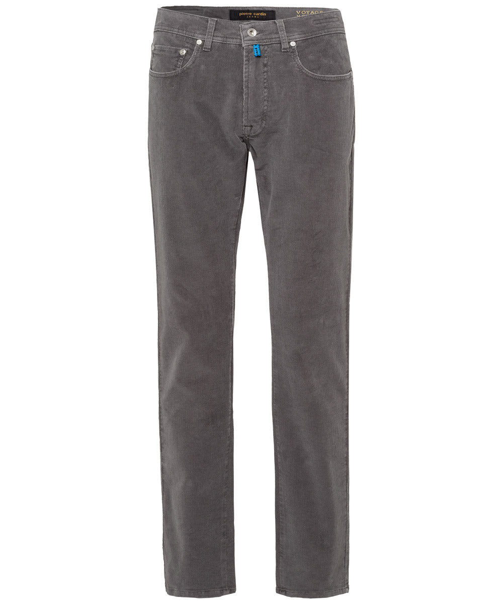 PIERRE CARDIN LYON Cordhose - Smoky Slate Grey - 30947 777.81