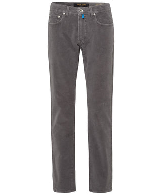 PIERRE CARDIN LYON Cordhose - Smoky Slate Grey - 30947 777.81