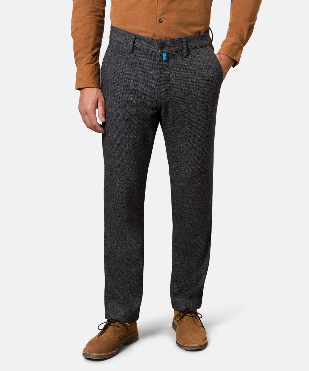 PIERRE CARDIN Lyon Chino - Midnight Charcoal - 33747 4816.82