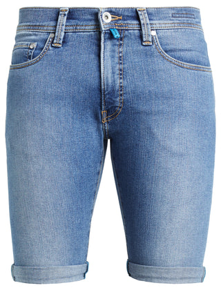 PIERRE CARDIN FUTUREFLEX Lyon Bermuda - Vintage Harbour Blue - 3452 8880.32