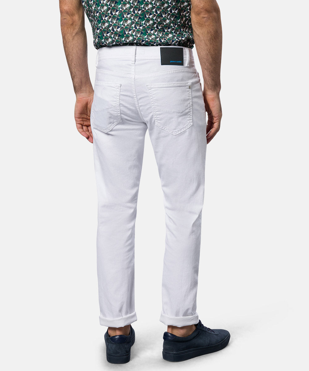 PIERRE CARDIN Lyon Five Pocket - Moonlit Chalk White - 30910 7334.1010 von Pierre Cardin