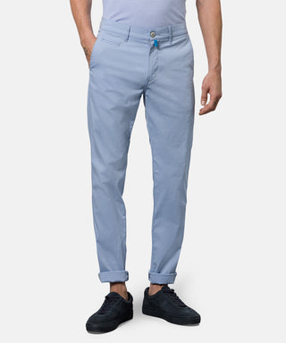 PIERRE CARDIN Lyon Chino - Misty Sky Blue - 33757 4002.6115