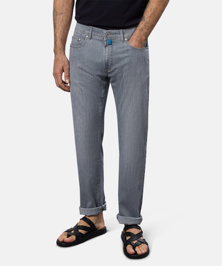 PIERRE CARDIN LYON Jeans - Stonewashed Harbor Grey - 30910 7331.9824