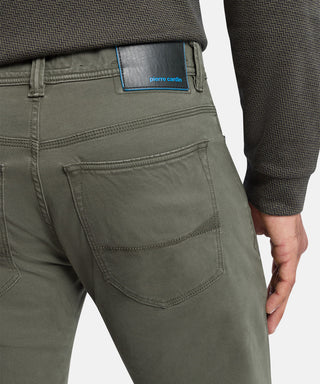 PIERRE CARDIN Antibes Five Pocket - Olive Night Wash - 30070 4015.5212