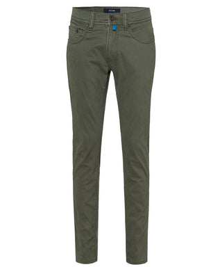 PIERRE CARDIN Antibes Five Pocket - Olive Night Wash - 30070 4015.5212