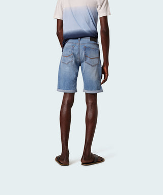 PIERRE CARDIN Lyon Bermuda - Light Denim Wash - 34520 8128.6824