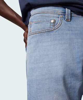 PIERRE CARDIN Lyon Bermuda - Light Denim Wash - 34520 8128.6824
