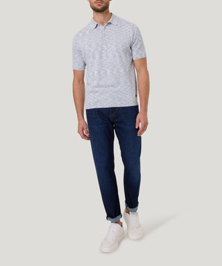 PIERRE CARDIN Lyon Five Pocket - Deep Indigo Mustache - 34506 7787.6816