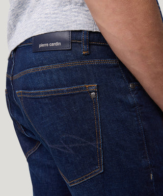 PIERRE CARDIN Lyon Five Pocket - Deep Indigo Mustache - 34506 7787.6816