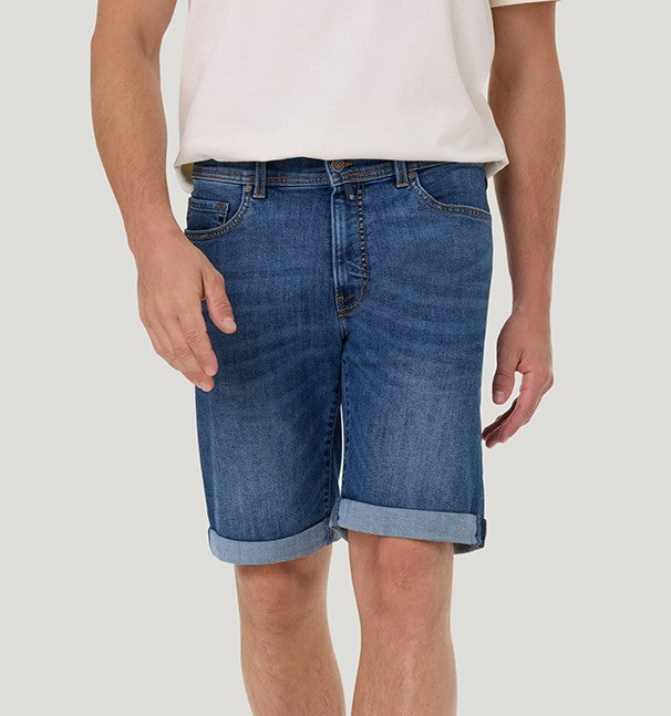 PIERRE CARDIN Sisteron Bermuda Shorts - Blue Lagoon Stone - 34520 8054.6828