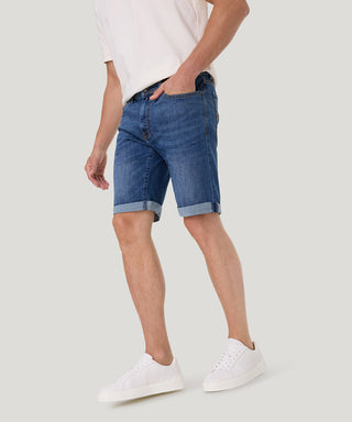PIERRE CARDIN Sisteron Bermuda Shorts - Blue Lagoon Stone - 34520 8054.6828