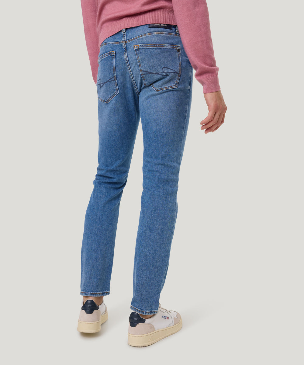 PIERRE CARDIN LYON Tapered Jeans - Cornflower Denim - 34506 7787.6847