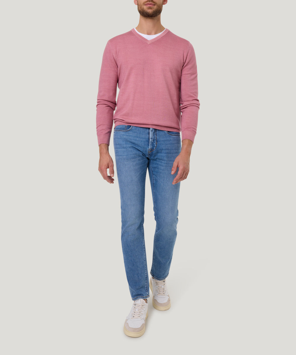 PIERRE CARDIN LYON Tapered Jeans - Cornflower Denim - 34506 7787.6847 von Pierre Cardin