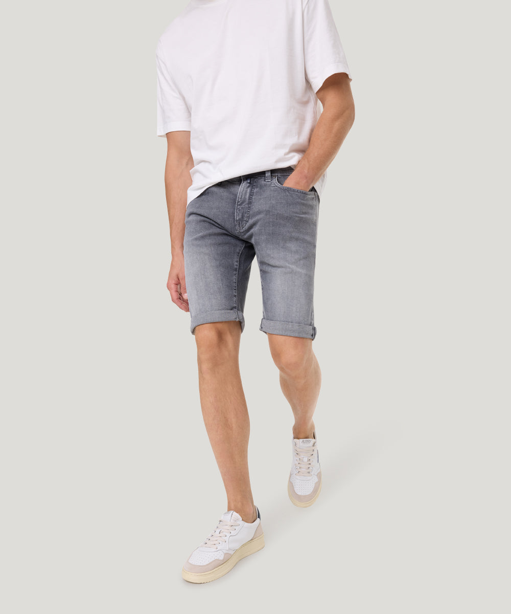 PIERRE CARDIN Sisteron Shorts - Foggy Stone Grey - 34520 7777.9844 von Pierre Cardin