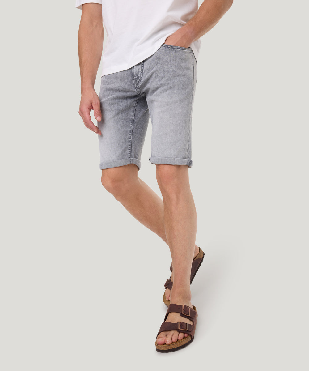 PIERRE CARDIN Sisteron Bermudashorts - Moonlight Fog Grey - 34520 7777.9854 von Pierre Cardin
