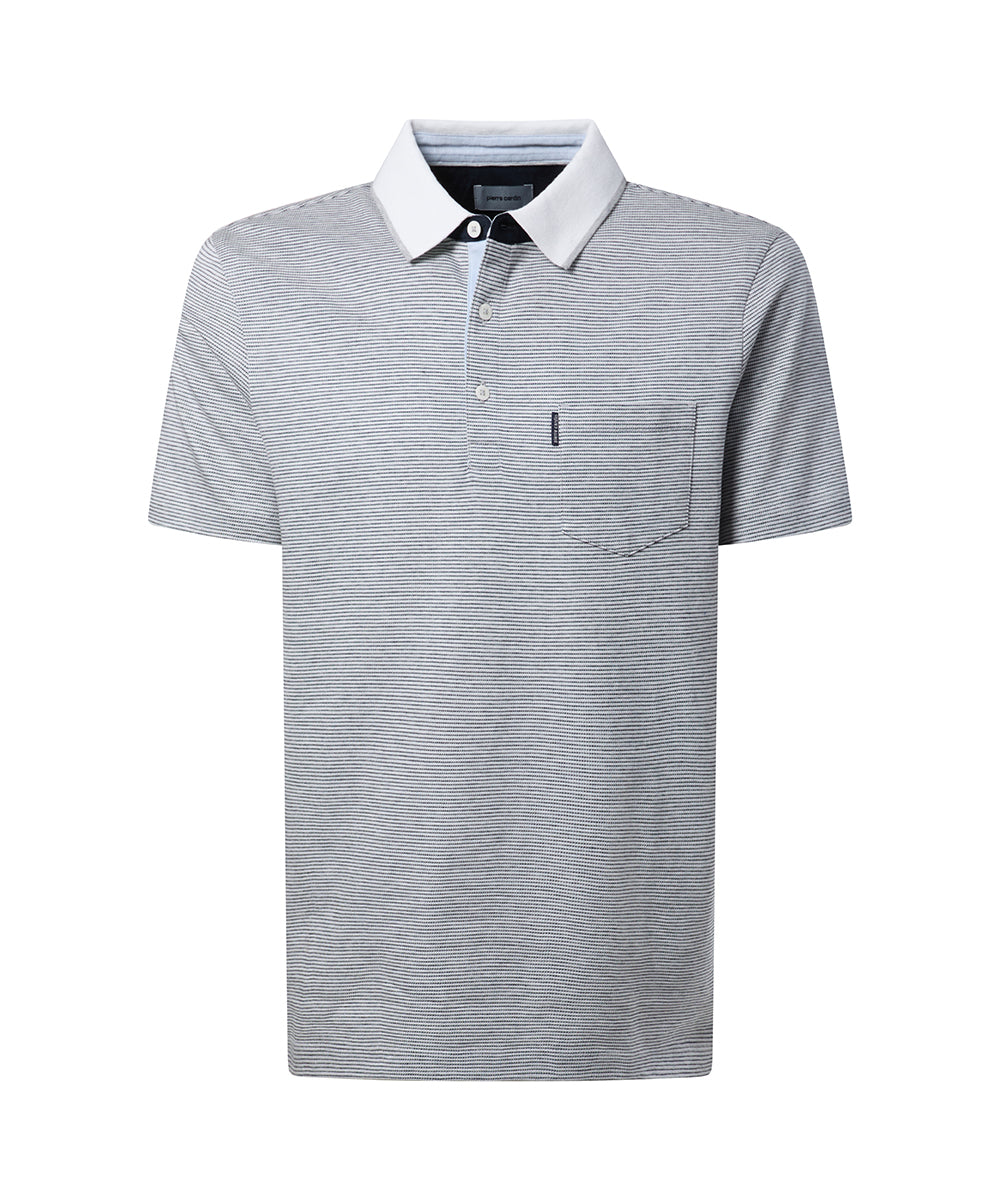 PIERRE CARDIN POLOSHIRT MERCERIZED weiß 22134 2168.1010