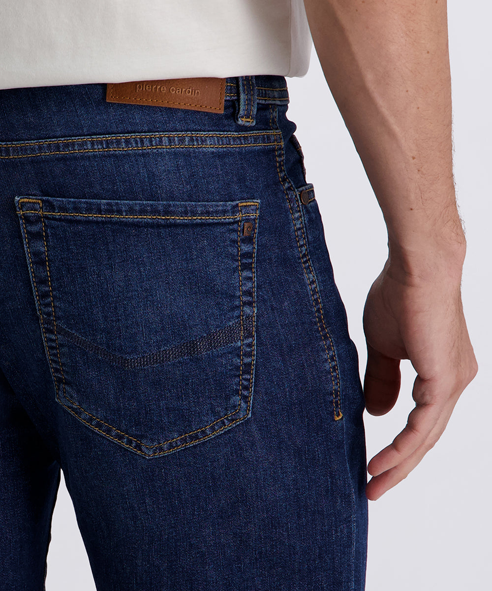 PIERRE CARDIN SISTERON dark blue used buffies 34520 7802.6814 - DENIM LEGACY von Pierre Cardin