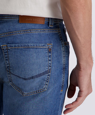 PIERRE CARDIN SISTERON blue used buffies 34520 7802.6824 - DENIM LEGACY