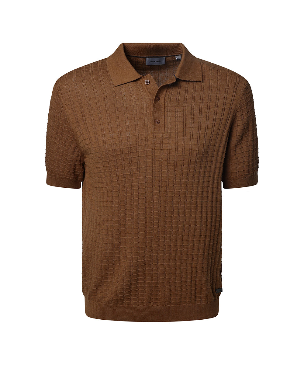 PIERRE CARDIN POLOSHIRT STRICK otter 51964 5146.8111