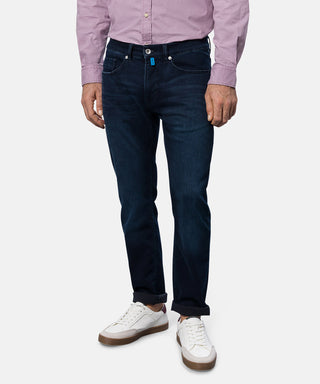 PIERRE CARDIN Antibes Five Pocket Jeans - Midnight Riviera Blue - 33110 7707.6807