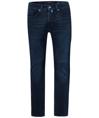 PIERRE CARDIN Antibes Five Pocket Jeans - Midnight Riviera Blue - 33110 7707.6807