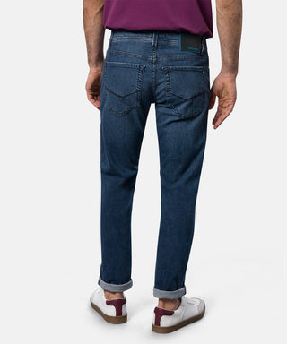 PIERRE CARDIN LYON TAPERED Jeans - Midnight Washed Denim - 34510 8020.6834
